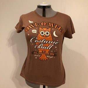 5/$20 SALE! Owl-O-Ween Fitted Tee (M)